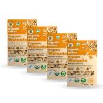 Organic Tattva, Organic Kashmiri Walnuts (Akhrot Giri) Rich in Dietary Fiber and Protein Source of Iron and Calcium Full of Natural Oils NO Cholesterol and NO Trans-Fat Naturally Gluten Free (Pack of 4 _ 100 Gram)