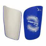 Mayor Flair Shin Guard for Young Kids and Adults, for Football Games, Matches, Training and Light Weight Shin Pads (Blue, Size- Large)
