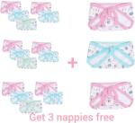 Diptych Enterprises Multicolor Triangle Shape Baby Langot (Pack Of 15)