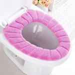 JRM Microfibre Pink Toilet Seat Cover