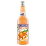 Manama Triple Sec Fruit Syrup | 750ml | Mixer for Mocktails, Cocktails, Drinks, Juices, Beverages