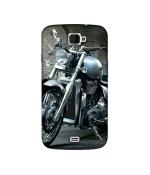 Casotec Motorcycle Design Printed Silicon Soft TPU Back Case Cover for Xolo Q1000 Opus