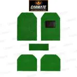 CARMATE Car Grass Floor Mat, Anti-Skid Curl Car Foot Mats for Maruti-Brezza (Green)
