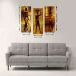 Indianara Tribal Art 1699 Digital Reprint 15 inch x 18 inch Painting