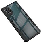 Fashionury Transparent Crystal Clear Hard PC Back Case with TPU Bumper, Military-Grade Drop Protection, Shockproof Anti-Scratch case Cover for Realme 8i