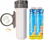 Pireti-Aqua Polypropylene, Carbon Ro Bowl Housing Classic Pre-Filter Set Solid Cartridge (Pack Of 7)