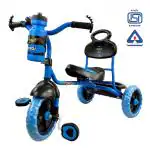 Dash Torq Super Stylish Kids Tricycle , Kids Cycle , Ride on for boy and Girl for 2 to 5 Years, Lights and Music (Blue)