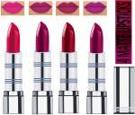 OUR BEAUTY Multicolor New Stylish Highly Moisturing Full Coverage Creamy Matte Lipsticks 43, 14 G (Pack Of 4)