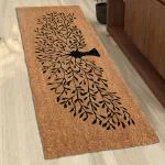 Only Mat Tree of Life Natural Printed Coir Welcome Doormat (120cm x 40cm)