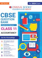 Oswaal CBSE Chapterwise & Topicwise Question Bank Class 11 Accountancy Book (For 2023-24 Exam)