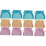 Chinmay Kids Multicolor Baby Premium Cotton Cloth Diaper Washable Reusable (0 M+ ) Set of 12