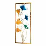 Apka Mart The Online Shop Multicolor Iron Antique Flower Wall Hanging - 33 Inch