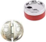 Urban Buy Multicolor Aluminium Gujiyaand Ash Tray Kitchen Tool Set 2 Pc