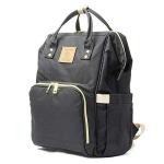 Chinmay Kids Black Multipurpose Baby Diaper Backpack