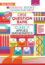 Oswaal CBSE Chapterwise & Topicwise Question Bank Class 11 Applied Mathematics Book (For 2022-23 Exam)