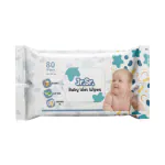 Jr.Sr. baby wipes with aloe-vera and chamomile oil |Pack of 1 | 80 Sheets