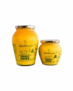 Truly MOTHER'S LOVE A2 Desi Gir Cow Ghee Traditional Vedic Bilona Method Hand Churned Pure Natural A2 Ghee & Healthy, immunity Booster (Combo Pack 1000 & 500 ml)