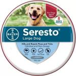 Furry Tails Seresto Flea and Tick Collar for Large Dogs, 8-Month Protection (Large, Water Resistant)
