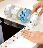 axaka Waterproof Oil Proof Caulk Tape Strip PVC self Adhesive caulking Sealing Tape