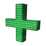 HIMSHIKHA Medical Signage LED Sign Board for Medical Shop & PHARMACY-FLASHING-18 X 18
