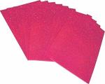 Kidivo Shining Glitter Pink sheet (Pack of 10)