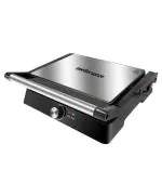 Inalsa Dura Grill 2200-Watt Sandwich Maker with Temperature Controller (Black/Grey)