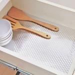 Kitchen Backsplash Aluminum Foil Sticker Oil and Waterproof Self Adhesive foil Paper for Home Improvement or Kitchen (Silver) (20X60)