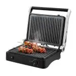 Warmex 180Gril 2000W Electric Indoor Multi Functional Flat Grill Master Sandwich Maker, Black
