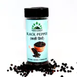 Hillpure Organic Black Pepper | Kali Mirch |100% Pure & Natural High Range Whole Black Peppercorns Special Bold | Zero Preservatives Farm Fresh Spicy Naturally Processed (100 gm) (Pack of 1)