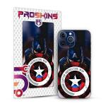 PROSKINS - Captain Headgear 3D Textured Mobile Back Skin/Sticker Only for OnePlus 7 Pro (Pack of 1)