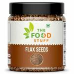 THE FOOD STUFF Flax Seeds 500gms/Rich in Fibre/Alsi seeds