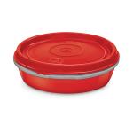 Milton Stainless Steel Red Microwow Lunch Container - 200 Ml