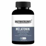 Nutracology Melatonin 3 mg Sleep Aid and Stress Relax Sleeping Aid Pills 60 Capsules