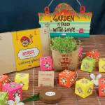 Indigifts Jute Planter, Garden Wooden Wall Hanging Lights For Balcony Garden - Wall Hanging Decoration Item For Living Room, Wall Hanging Pots For Plants,balcony decoration items outdoor