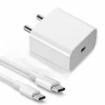 Ziome 20W Charger Type C Adapter for iPhone 15/15 Plus/15 Pro/15 Pro Max, iPhone 14/14 Plus/14 Pro/Max, iPhone 13/12/11 Series with Type-C to C Cable Cord for 15 Series [Free Cable Protector and Case]