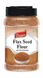 Desire Ground Flax Seed Flour 400 Gram (Gluten-Free, Rich in Omega-3, Lingans and Fiber)