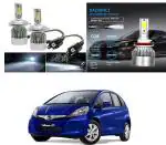 Feelitson White Car C6 H4 Compact Design 36W/3800Lm Led Headlight For Honda Jazz Old (Pack Of 2)