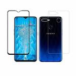 Vizio Oppo A96 Transparent Tempered Glass Screen Protector with Dry and Wet Wipe 15 X 8 X 1.3 cm