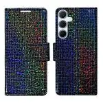 Dhar Flips Glitter Flip Cover for SAMSUNG A55 5G | Magnetic Case | Shock Absorbent | Flip Cover SAMSUNG A55 5G