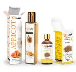 GO WOO Pack of 2 Aniseed Essential Oil and Apricot Carrier Oil - 100% Natural Oil For Hair Care