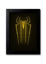 Blue Nexus Spiderman logo Art Wall Poster with Wall Frame Room Art Painting Collection A4 size 10x13