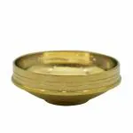 pujaNpujari Brass Decorative Urli Bowl for Home Decor and Office