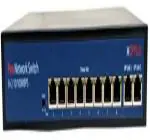 SAI SECURITY SYSTEMS CP Plus 8-Port PoE Switch 8 x10/100 PoE + 2 x 10/100 Base-T Port for IP CCTV Cameras and Networking-A1