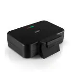 Glen 3023, 700W Sandwich Maker with Non stick Coating Plates, Black