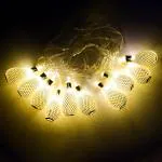 Kuber Industries Diwali Lights | Diwali String Light For Décor | Lights for Christmas | Lights for Navratri | Lights for Party | Lights for Indoor & Outdoor | Litchi String Lights | Golden