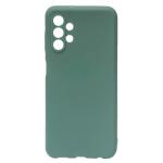 The Hatke Back Cover for Dark Green Spazy Silicone Case for Samsung A13 4G
