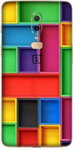 aadia One Plus 6 Matte Vinyl Textures Printed Mobile Skin Sticker with Scratch Resistant Lamination