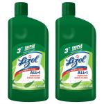 Lizol Disinfectant Surface Cleaner Neem  1L X 2