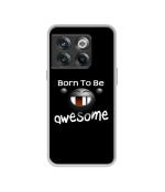 Casotec Awesome Quotes Design Printed Silicon Soft TPU Back Case Cover OnePlus 10T 5G