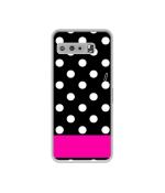Casotec White Dots Pattern Design Printed Silicon Soft TPU Back Case Cover for Asus ROG Phone 3